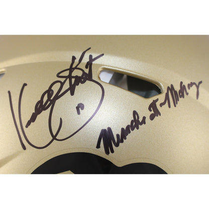 Kordell Stewart & Michael Westbrook Signed Colorado Buffaloes Full Size Helmet