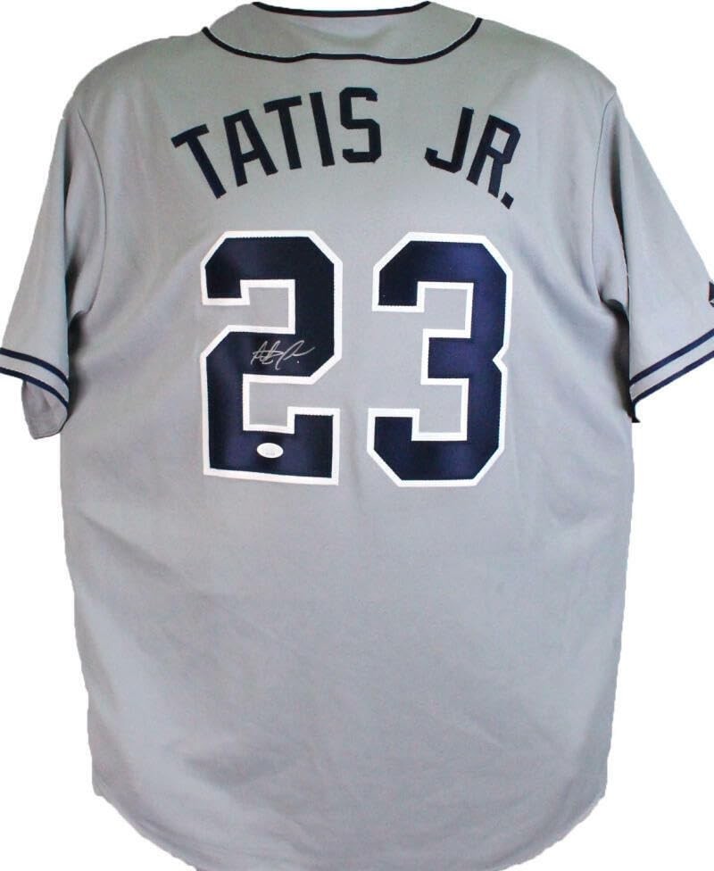 Fernando Tatis Jr. San Diego Padres Autographed Grey Jersey