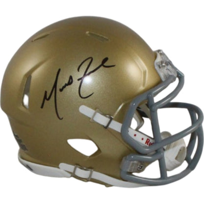 Marcus Freeman Notre Dame Fighting Irish Signed Mini Helmet