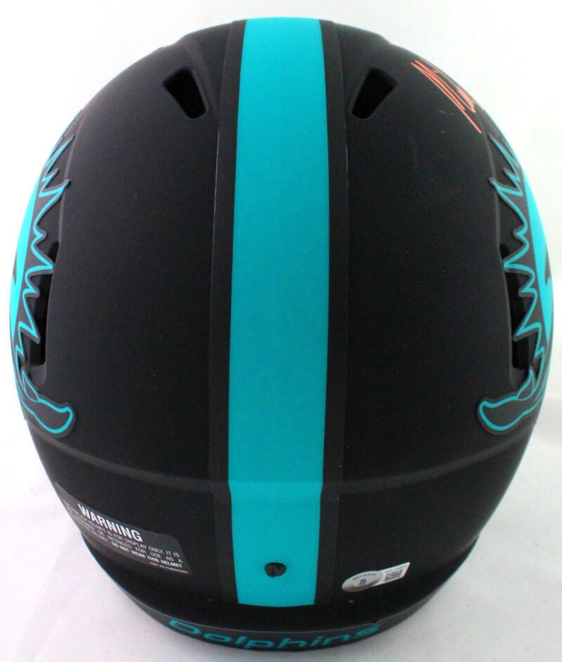Mike Gesicki Signed Miami Dolphins Eclipse Speed Full Size Helmet