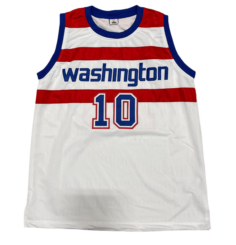 Bob Dandridge Signed Washington Bullets Custom Jersey HOF 21 Beckett BAS