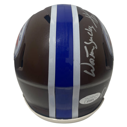 Adam Sandler & Henry Winkler Signed Waterboy Mini Helmet (JSA)