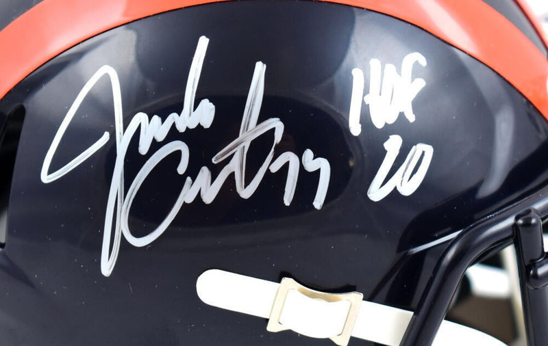 Jimbo Covert Signed Chicago Bears 1936 Tribute Mini Helmet