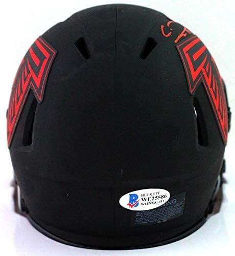 Calvin Ridley Signed Atlanta Falcons Eclipse Speed Mini Helmet