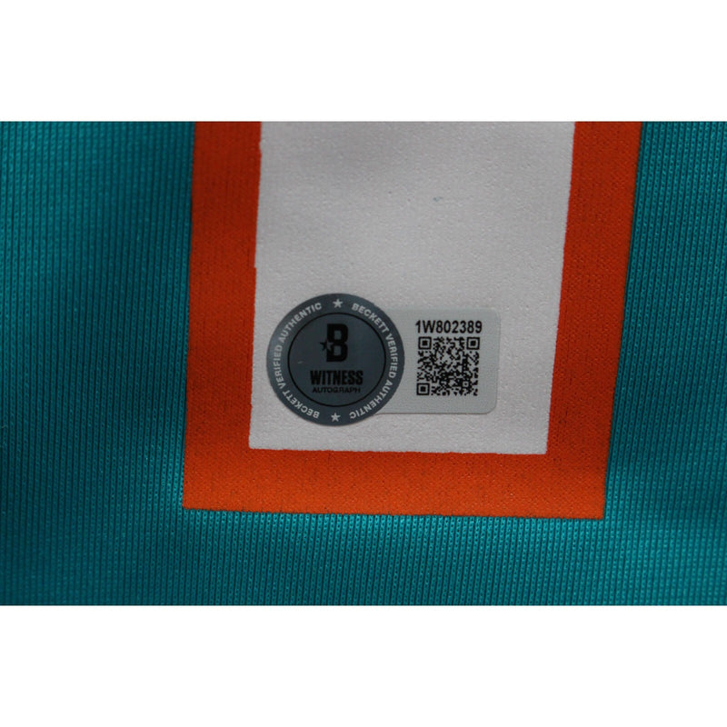 Tyreek Hill Miami Dolphins Autographed Nike Aqua Jersey