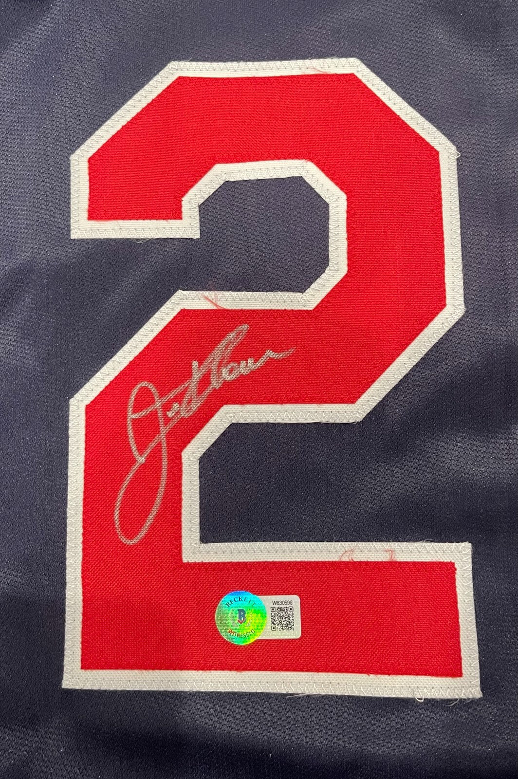 Jim Thome Signed Cleveland Custom Baseball Jersey (Beckett Witness)