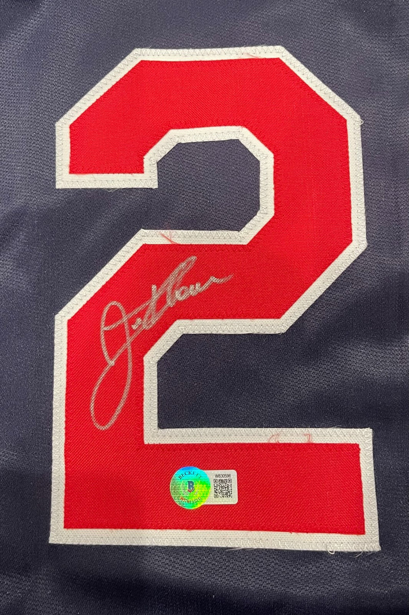 Jim Thome Signed Cleveland Custom Baseball Jersey (Beckett Witness)