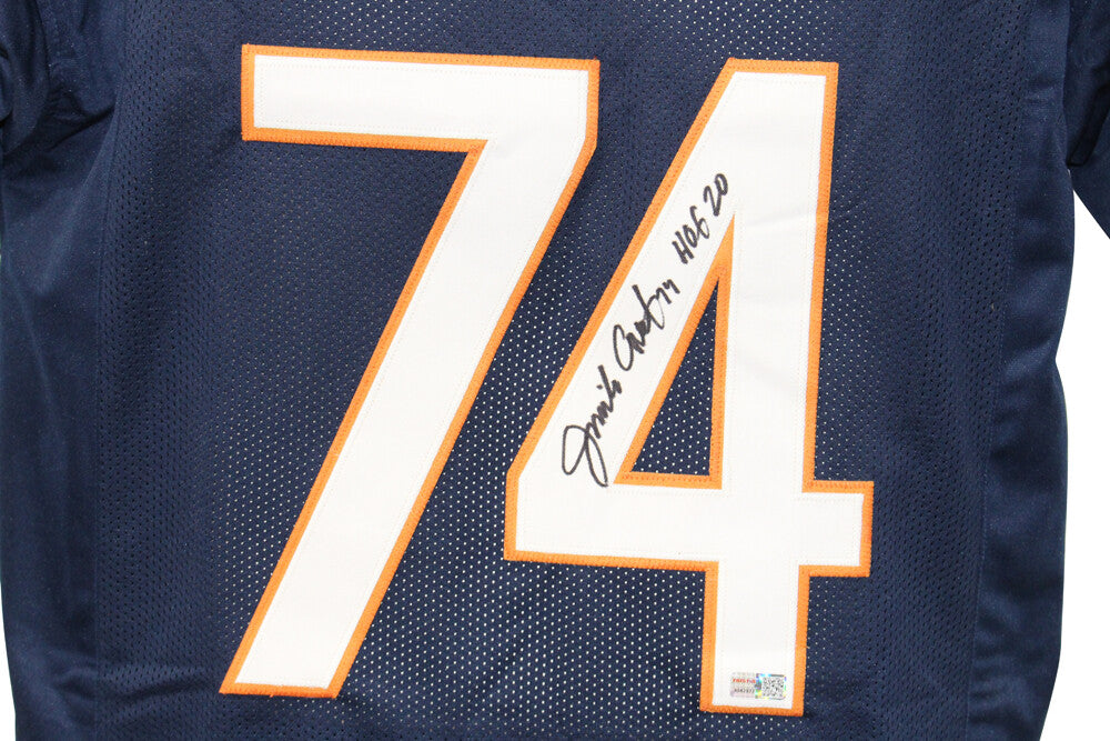 Jimbo Covert Signed Chicago Bears Custom Jersey (HOF Inscription)