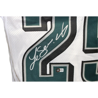 LeSean McCoy Signed Philadelphia Eagles Pro Style White Jersey Beckett COA