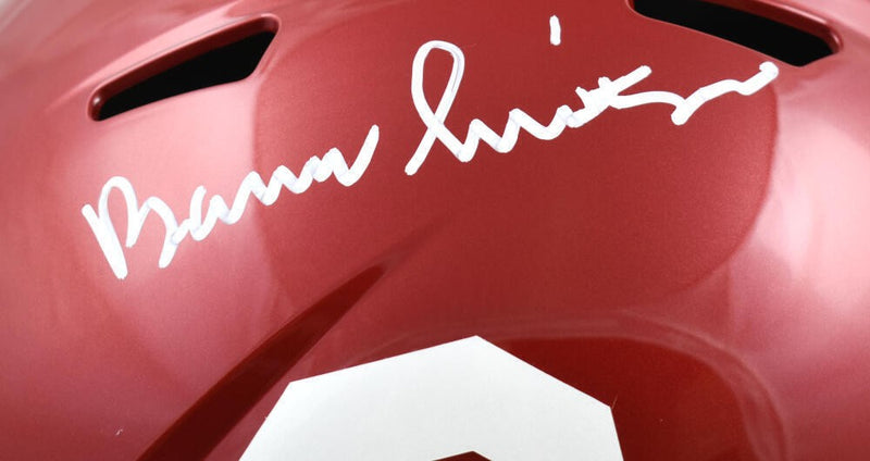 Barry Switzer Autographed Oklahoma Sooners Full Size Speed Helmet