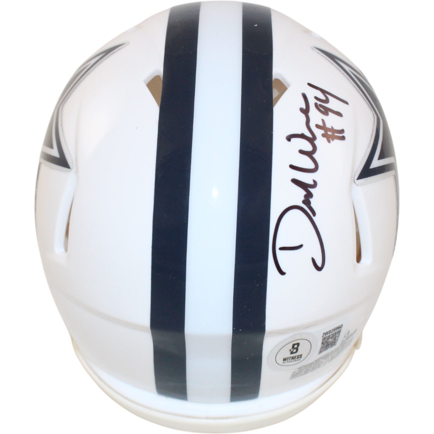 DeMarcus Ware Dallas Cowboys Autographed Alternate 2022 Mini Helmet (BAS)
