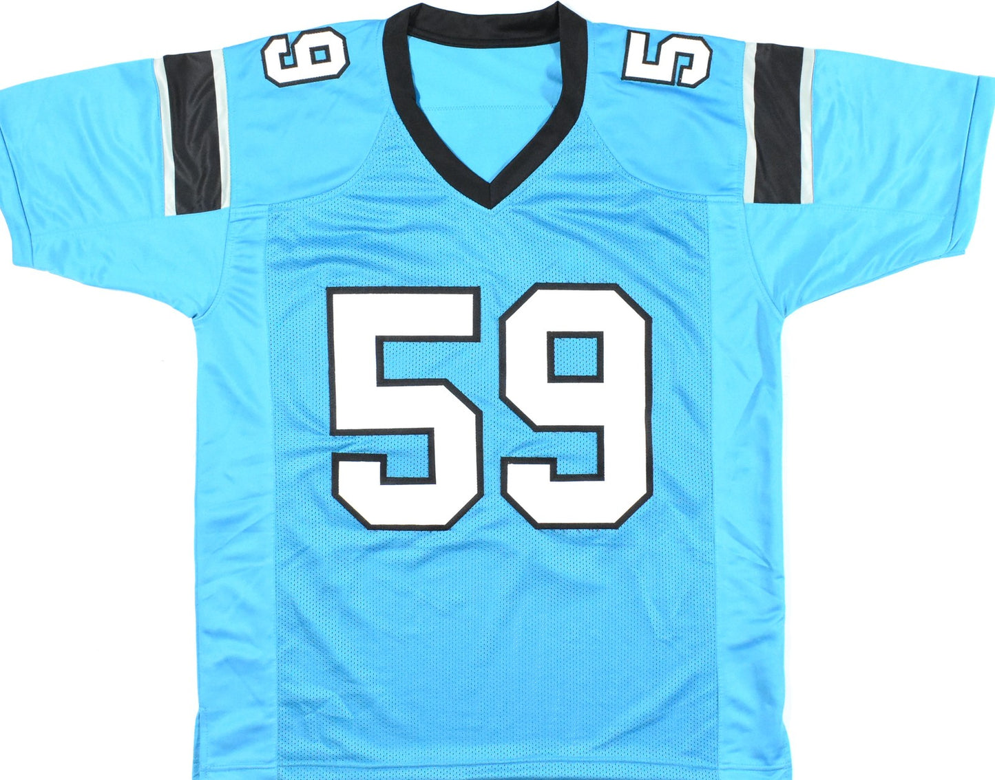 Luke Kuechly Signed Carolina Panthers Custom Teal Jersey