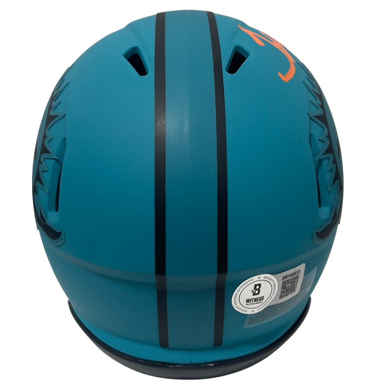 Tyreek Hill Signed Miami Dolphins Rave Alternate Mini Helmet (BAS Witness)