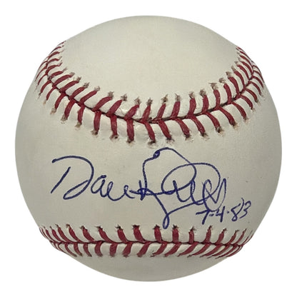 Dave Righetti Autographed New York Yankees Official MLB Baseball