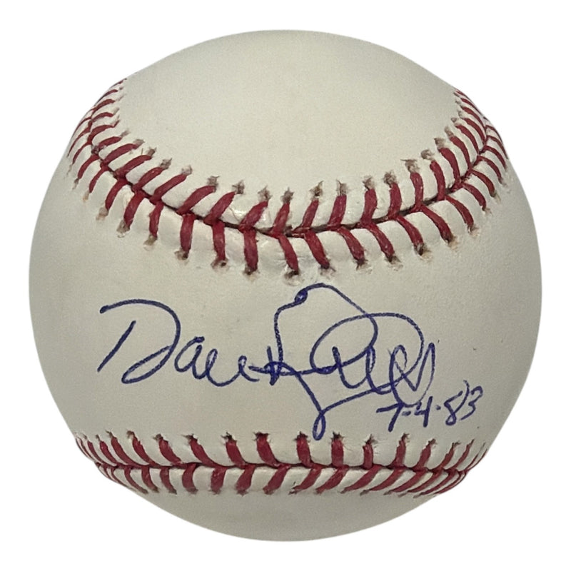 Dave Righetti Autographed New York Yankees Official MLB Baseball