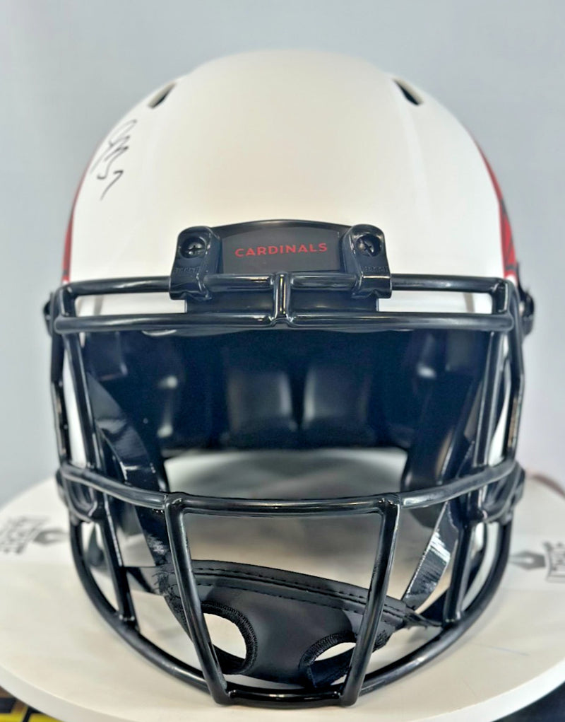 Jacoby Brissett Signed Arizona Cardinals Lunar Authentic Helmet