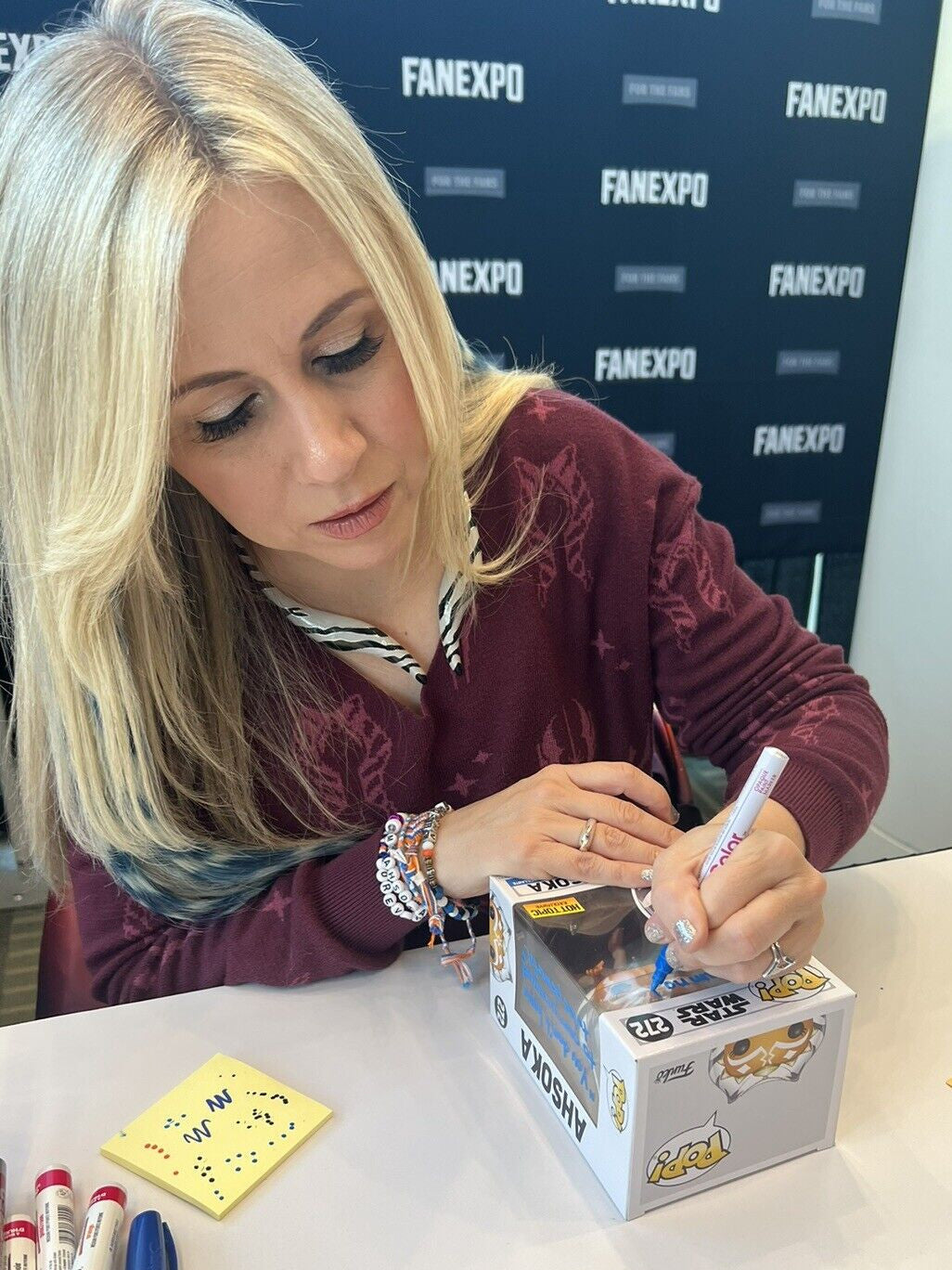 Ashley Eckstein Signed Ahsoka Tano #272 Star Wars Funko Pop w/ Inscriptions