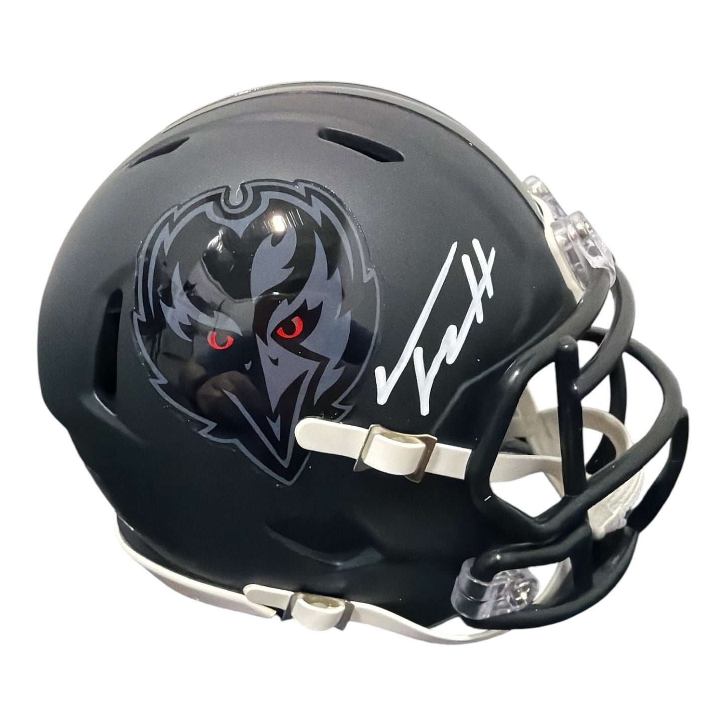 Trey Hendrickson Signed Baltimore Ravens Alternate Mini Helmet