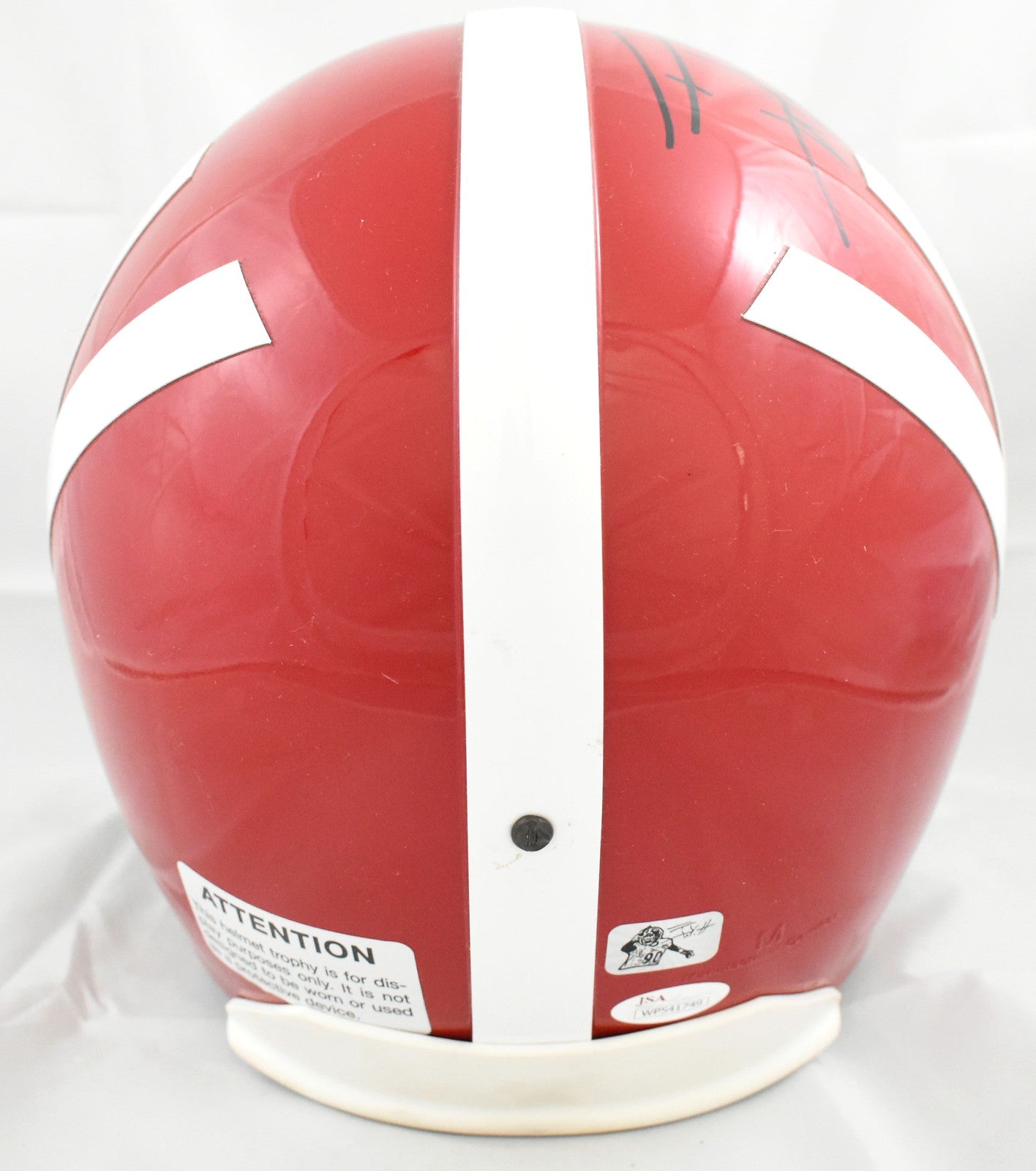 T.J. Watt Autographed Wisconsin Badgers Full Size Helmet