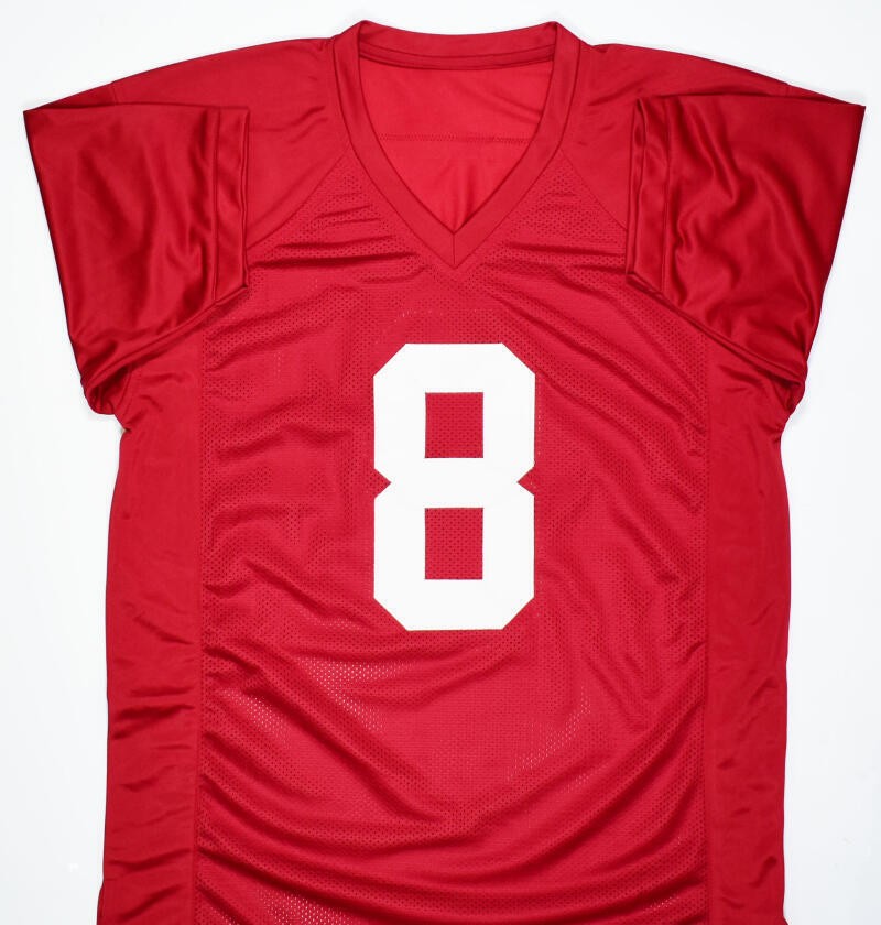Josh Jacobs Autographed Black Custom College Style Jersey