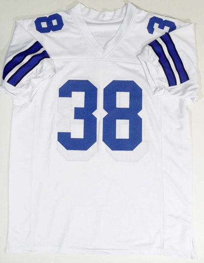 Jeff Heath Autographed White Custom Jersey