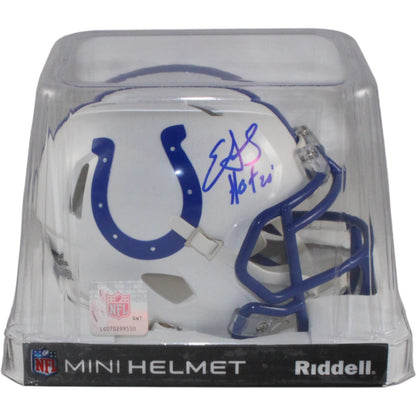Edgerrin James Indianapolis Colts Autographed Throwback Mini Helmet (HOF)
