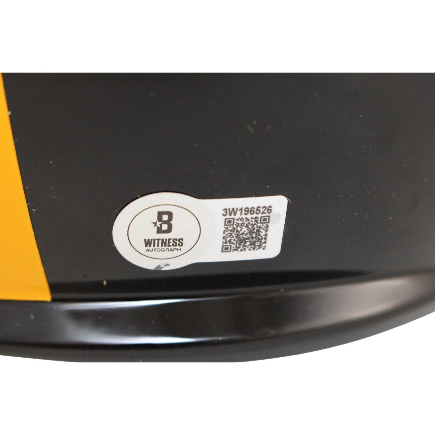 Jack Lambert Signed Pittsburgh Steelers Throwback Full Size Helmet (HOF)
