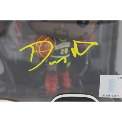 Shawn Kemp & Gary Payton Signed Seattle Supersonics NBA JAM Funko Pop