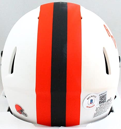 Baker Mayfield Signed Cleveland Browns Lunar Mini Helmet