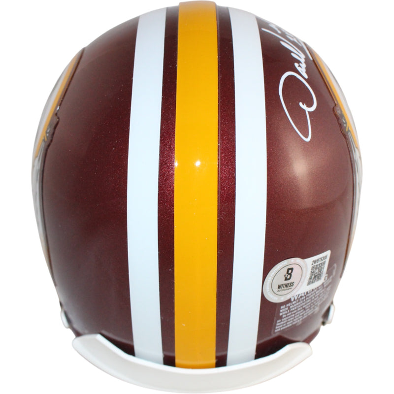 Darrell Green Autographed Washington Redskins VSR4 Mini Helmet (HOF)