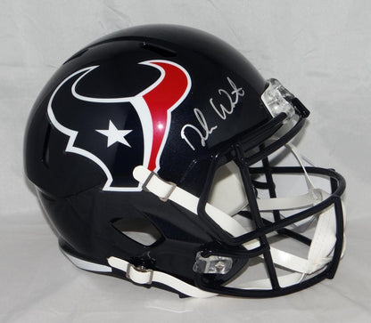 Deshaun Watson Signed Houston Texans Full Size Speed Helmet