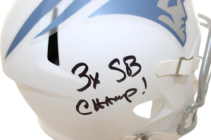Mike Vrabel Signed New England Patriots Full Size Replica Helmet