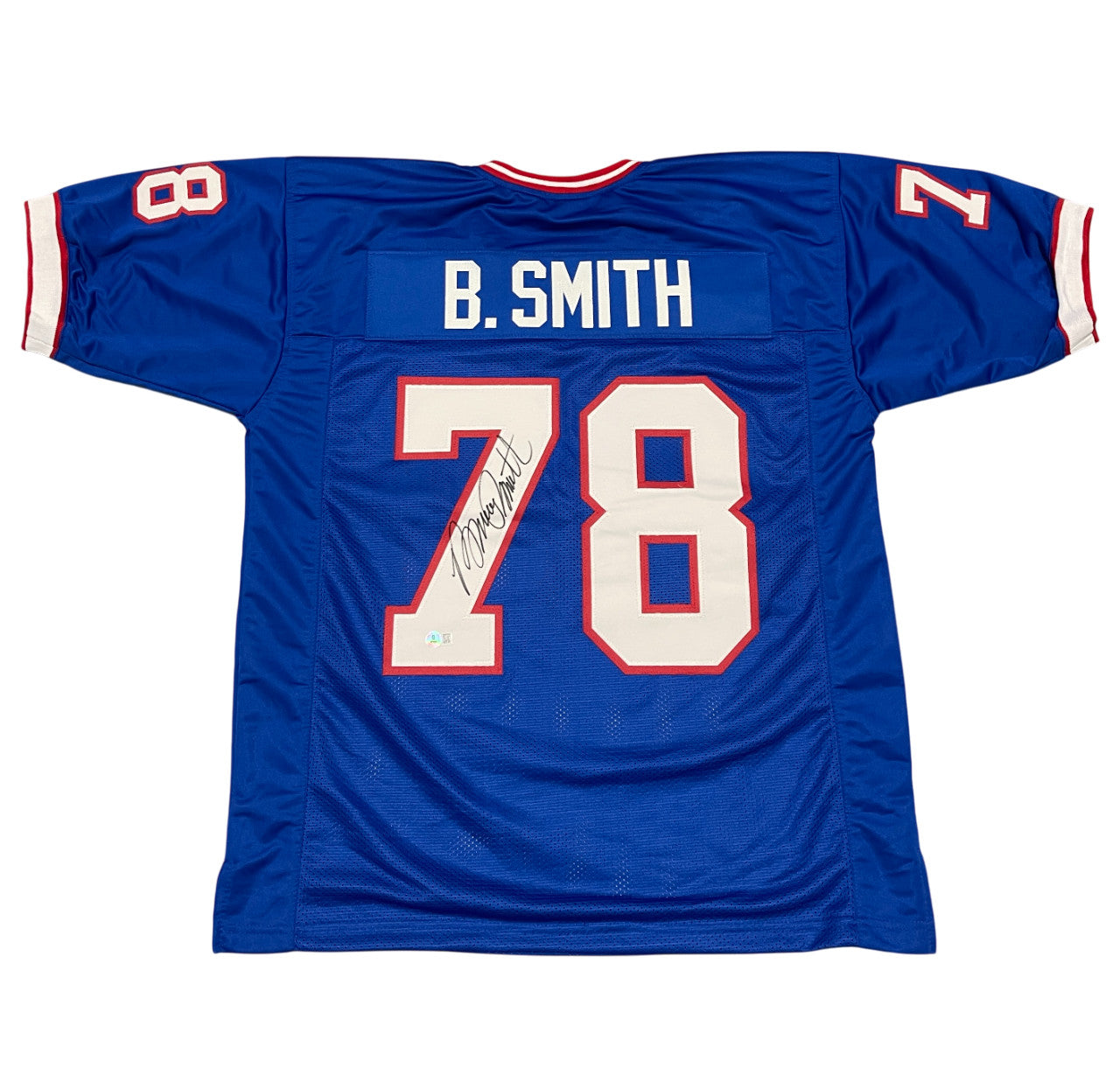 Bruce Smith Signed Buffalo Bills Custom Jersey