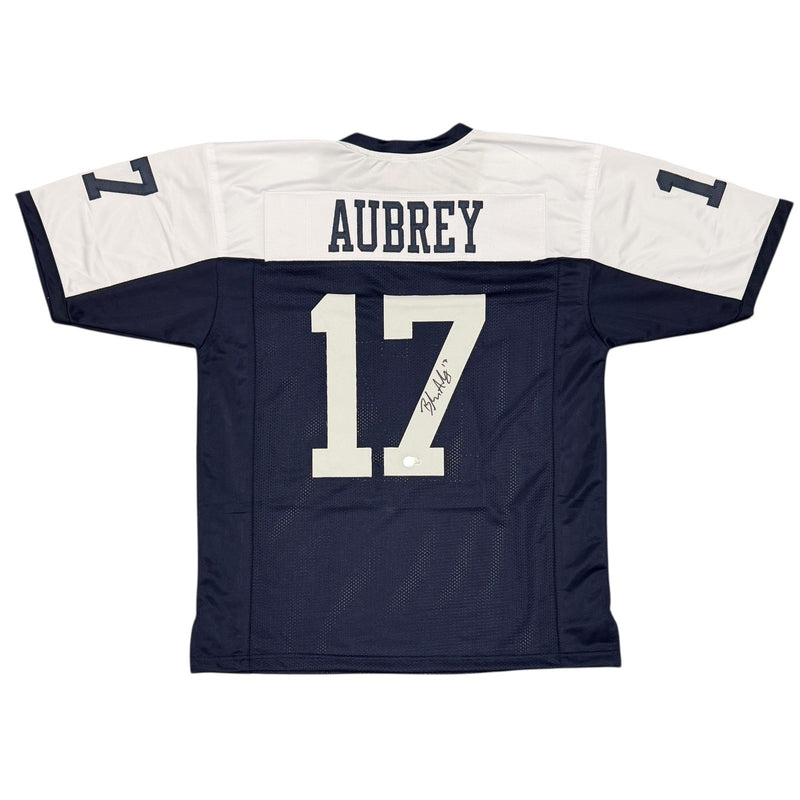 Brandon Aubrey Dallas Cowboys Signed Custom Football Jersey (Beckett COA)