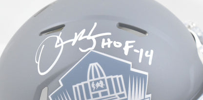 Derrick Brooks Signed Tampa Bay Buccaneers Slate Speed Mini Helmet