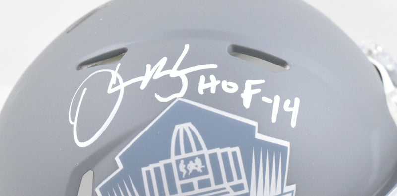 Derrick Brooks Signed Tampa Bay Buccaneers Slate Speed Mini Helmet