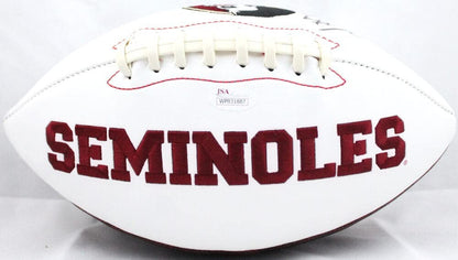 Kelvin Benjamin Autographed Florida State Seminoles Logo Football