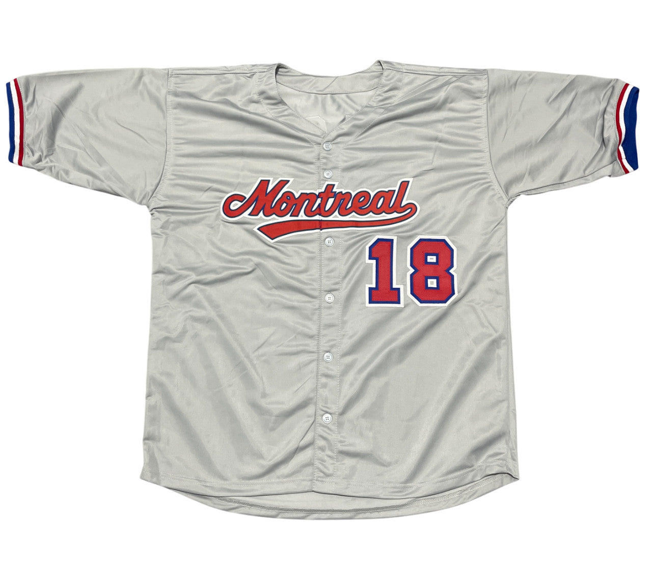 Moises Alou Signed Montreal Expos Custom Baseball Jersey