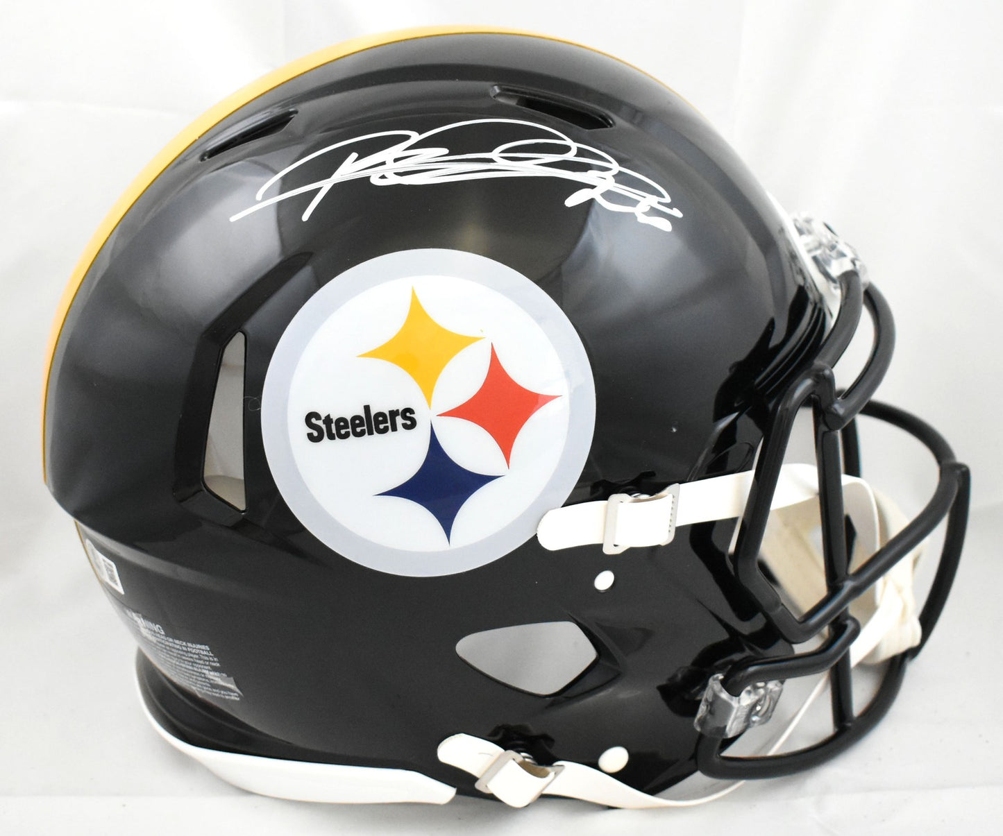 Rod Woodson Signed Pittsburgh Steelers Full Size Speed Authentic Helmet