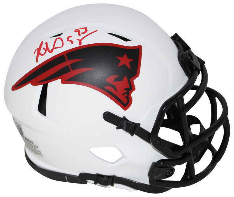 Richard Seymour New England Patriots Autographed Lunar Mini Helmet BAS