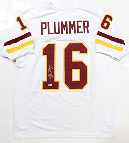 Jake Plummer Autographed White Custom College-Style Jersey