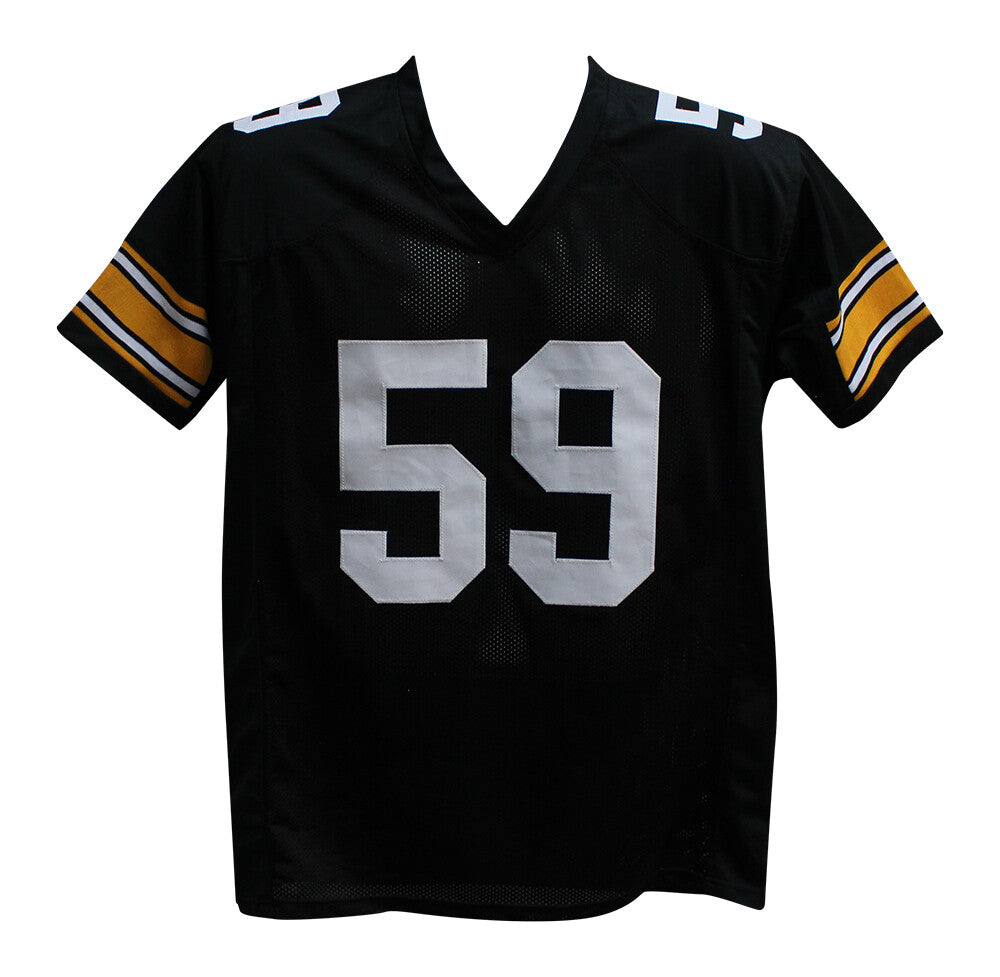 Jack Ham Pittsburgh Steelers Signed Custom Black Jersey Beckett BAS