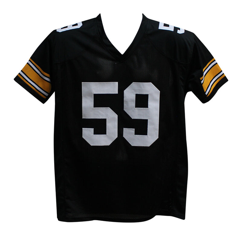 Jack Ham Pittsburgh Steelers Signed Custom Black Jersey Beckett BAS