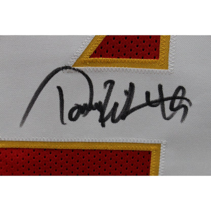 Tony Richardson Signed Pro Style Red Football Jersey (BAS COA)