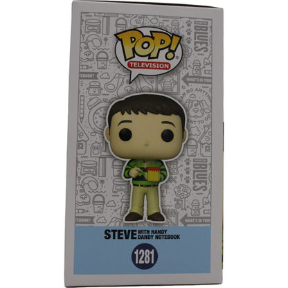 Steve Burns Signed Blue's Clues Funko Pop! Vinyl #1281 Beckett BAS