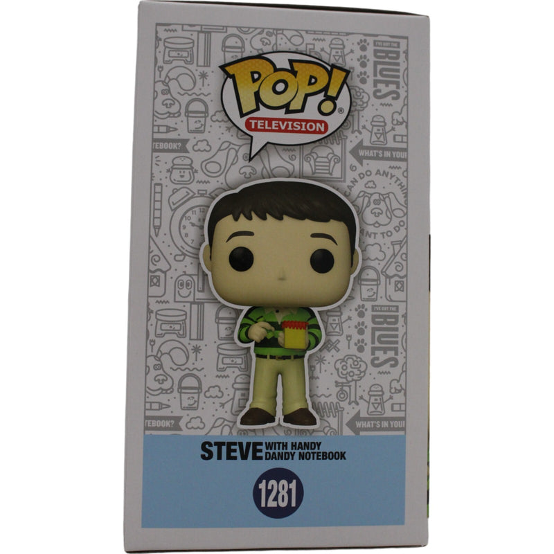 Steve Burns Signed Blue's Clues Funko Pop! Vinyl #1281 Beckett BAS