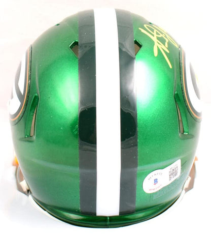 Aaron Jones Signed Green Bay Packers Flash Speed Mini Helmet