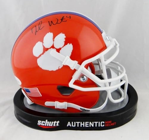 Deshaun Watson Autographed Clemson Tigers Black Mini Helmet