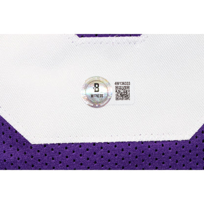 Carl Eller Autographed Purple Custom Jersey (HOF Inscription)