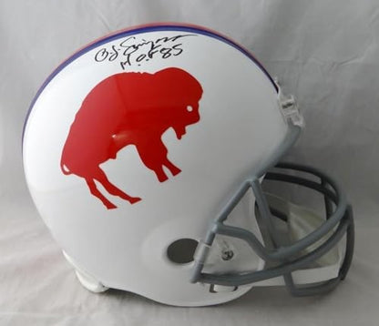 O.J. Simpson Signed Buffalo Bills 1965-73 Throwback Full Size Helmet